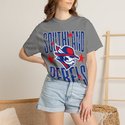 Southland Rebels with Stars Comfort Colors T-Shirt