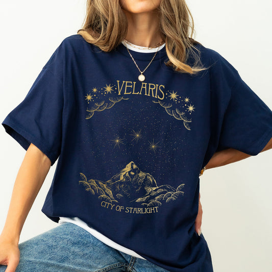 ACOTAR Velaris, City of Starlight, A Court of Thorns and Roses Vintage Comfort Colors Tshirt