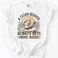 A Clean Beaver, Get More Wood, Funny, Dad, Brother, Father's Day, Husband, Guy Gift, Comfort Colors T-Shirt