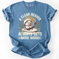 A Clean Beaver, Get More Wood, Funny, Dad, Brother, Father's Day, Husband, Guy Gift, Comfort Colors T-Shirt