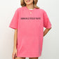 Absolutely Not, Funny, Sassy, Minimal, Aesthetic, Meme Shirt Comfort Colors T-Shirt