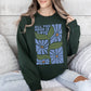 All You Need Is Love, Retro Flowers Sweatshirt