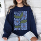 All You Need Is Love, Retro Flowers Sweatshirt