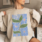 All You Need Is Love, Retro Flowers Sweatshirt