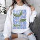 All You Need Is Love, Retro Flowers Sweatshirt