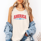 America 1776, Fourth of July, America, Patriotic, USA Comfort Colors Tank Top