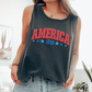 America 1776, Fourth of July, America, Patriotic, USA Comfort Colors Tank Top