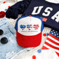 America The Beautiful, Hearts, Patriotic, Snapback Trucker Hat