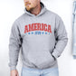 America, 1776, Varsity, Patriotic, USA, 4th of July Hoodie, Hooded Sweatshirt