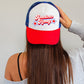 American Honey, Patriotic, Snapback Trucker Hat