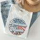 American Mama, Leopard Print, Patriotic, 4th of July Tshirt Comfort Colors T-Shirt