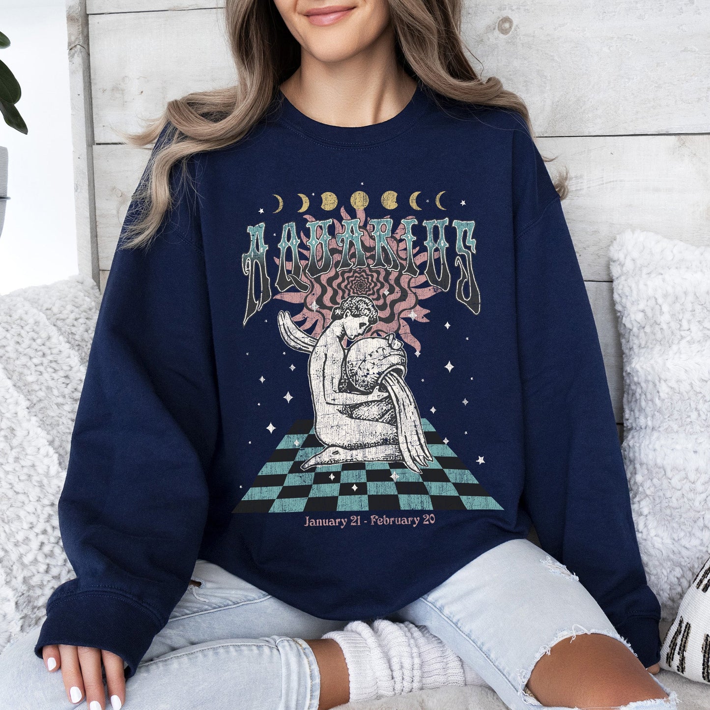 Aquarius Zodiac, Astrology, Horoscope Sweatshirt