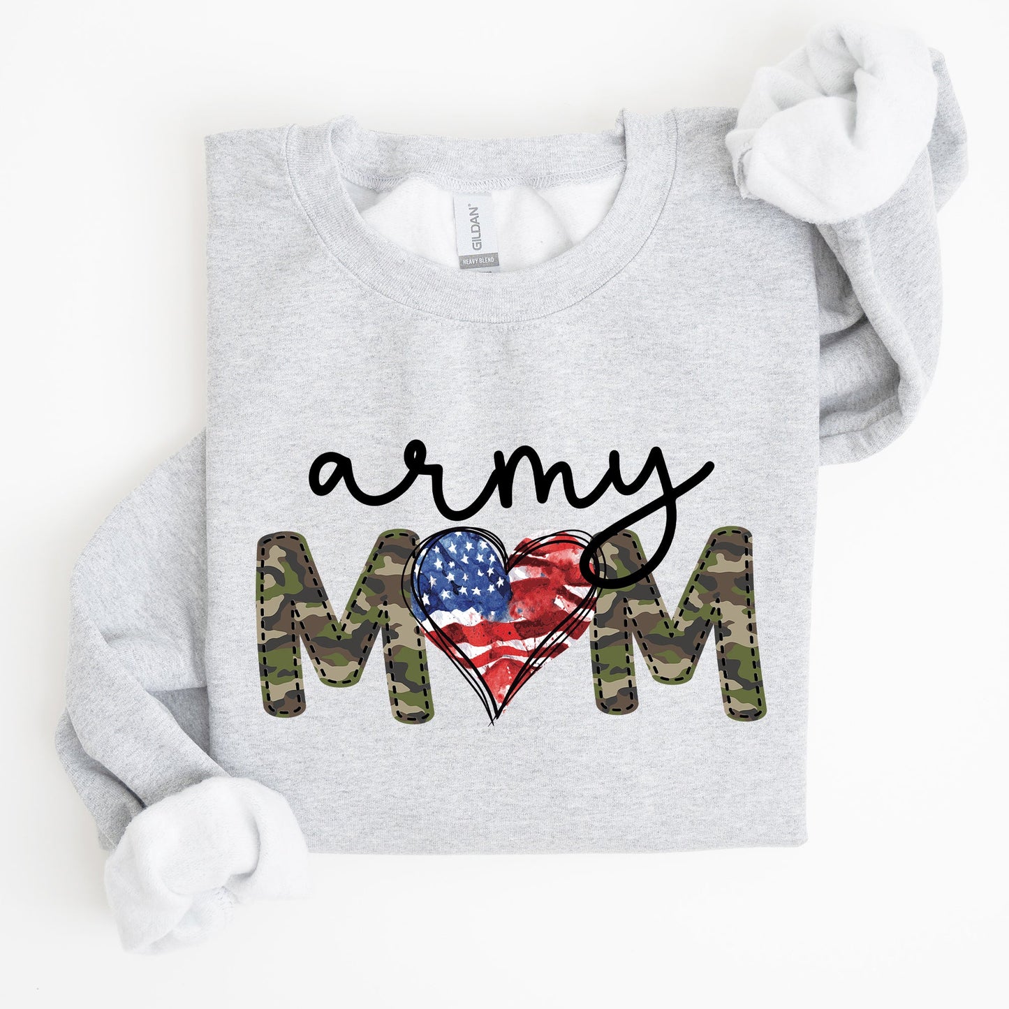 Army Mom, Military, Armed Forces, Mother's Day Sweatshirt