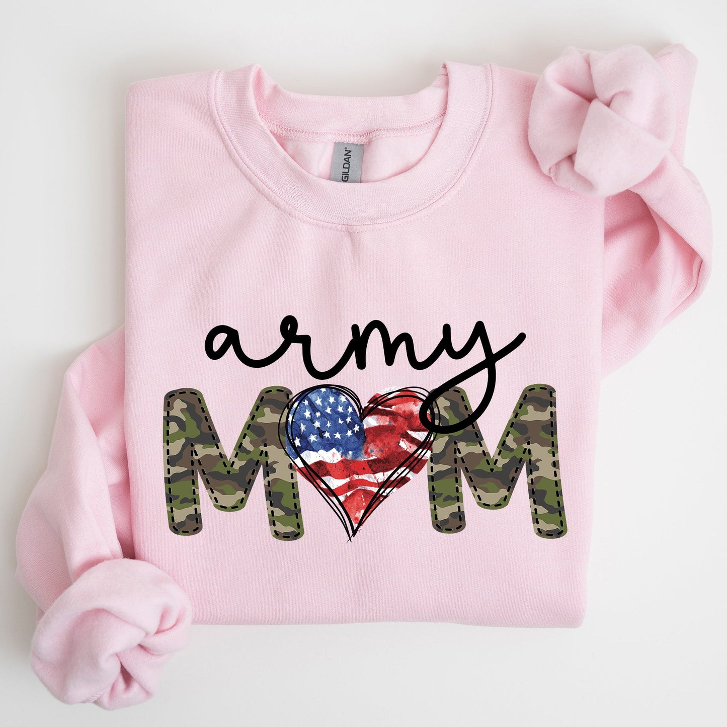 Army Mom, Military, Armed Forces, Mother's Day Sweatshirt