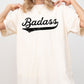 Bad Ass, Vulgar, Funny, Humorous, Retro, Aesthetic Tshirt Comfort Colors T-Shirt