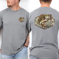 Bass Fishing, Camo, Camouflage, Hunting, Dad, Father's Day, Husband, Guy Gift, Old School, Comfort Colors T-Shirt