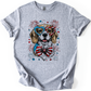 Beagle Patriotic Dog, USA, America, Pet Lover, 4th of July, Soft Style T-Shirt