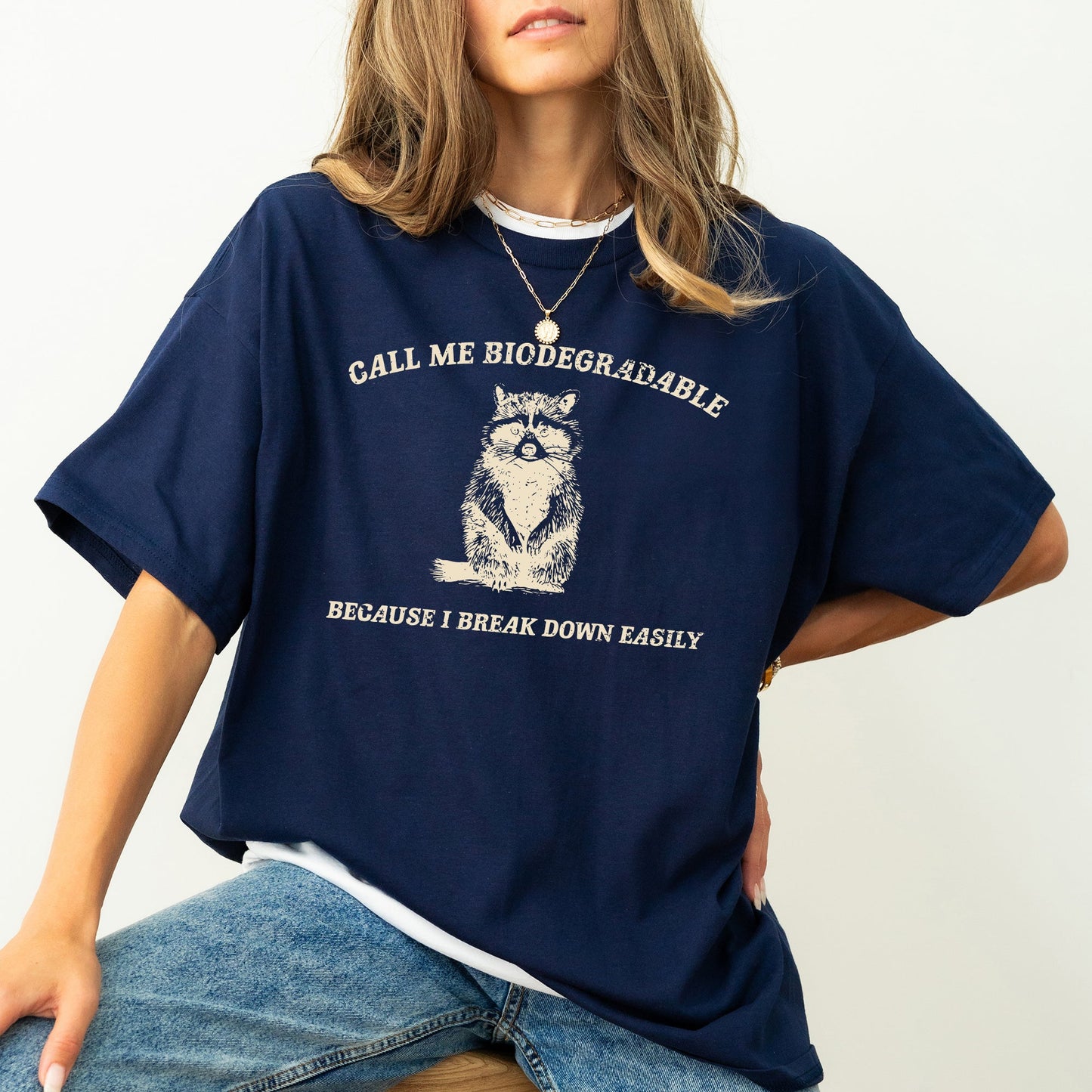 Biodegradable, Mental Health, Meme, Aesthetic, Funny, Comfort Colors Tshirt