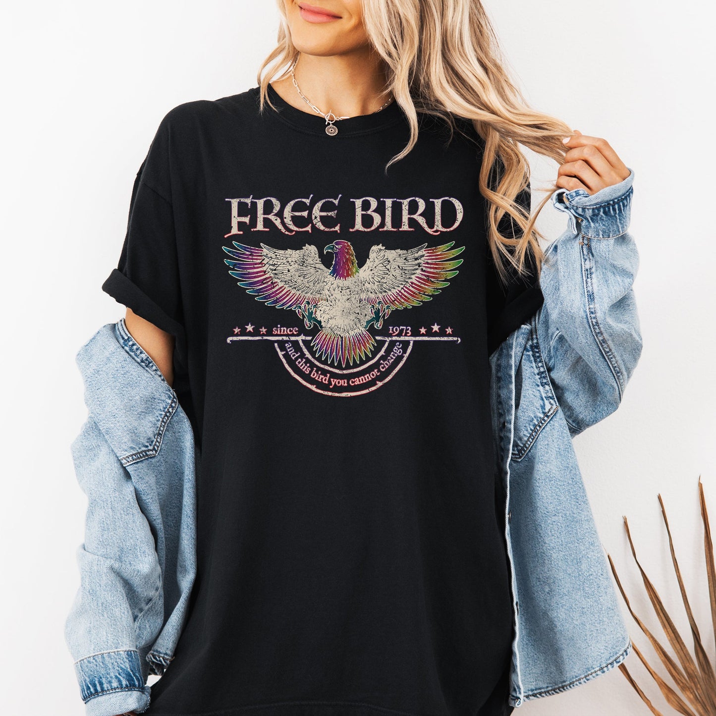Free Bird Shirt, Comfort Colors Band TShirt, Old School Band T-shirt, Retro Music Shirt, Rock Band Tee