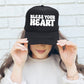 Bless Your Heart, Sassy, Funny, Black Snapback Trucker Hat