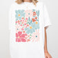 Blossoms, Gorgeous Abstract Flowers, Boho Floral Design, Summer Vibes, Gardening, Festival, Nature Shirt Comfort Colors T-Shirt