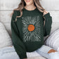 Boho Starburst, Celestial, Retro Sweatshirt