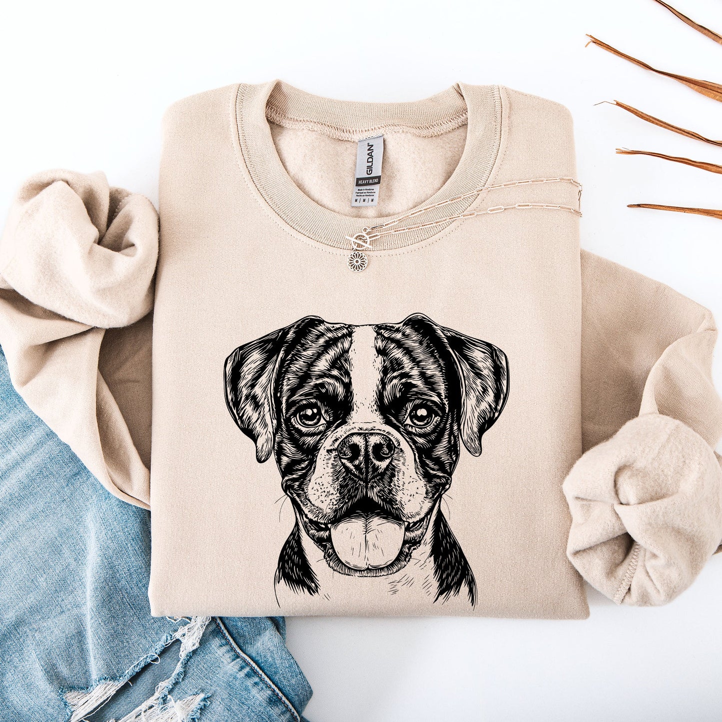 Boxer, Dog Lover Apparel, Pet, Dog Breed, Cute Sweatshirt