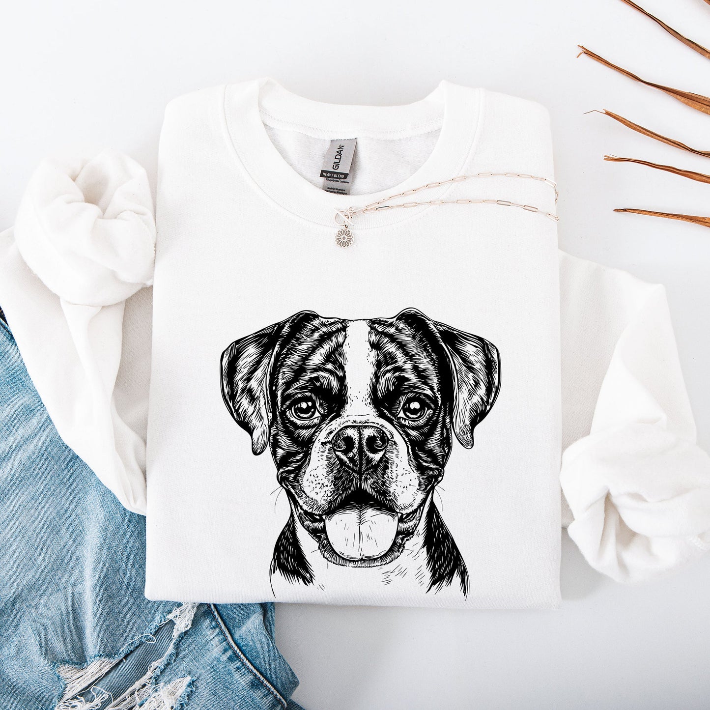 Boxer, Dog Lover Apparel, Pet, Dog Breed, Cute Sweatshirt