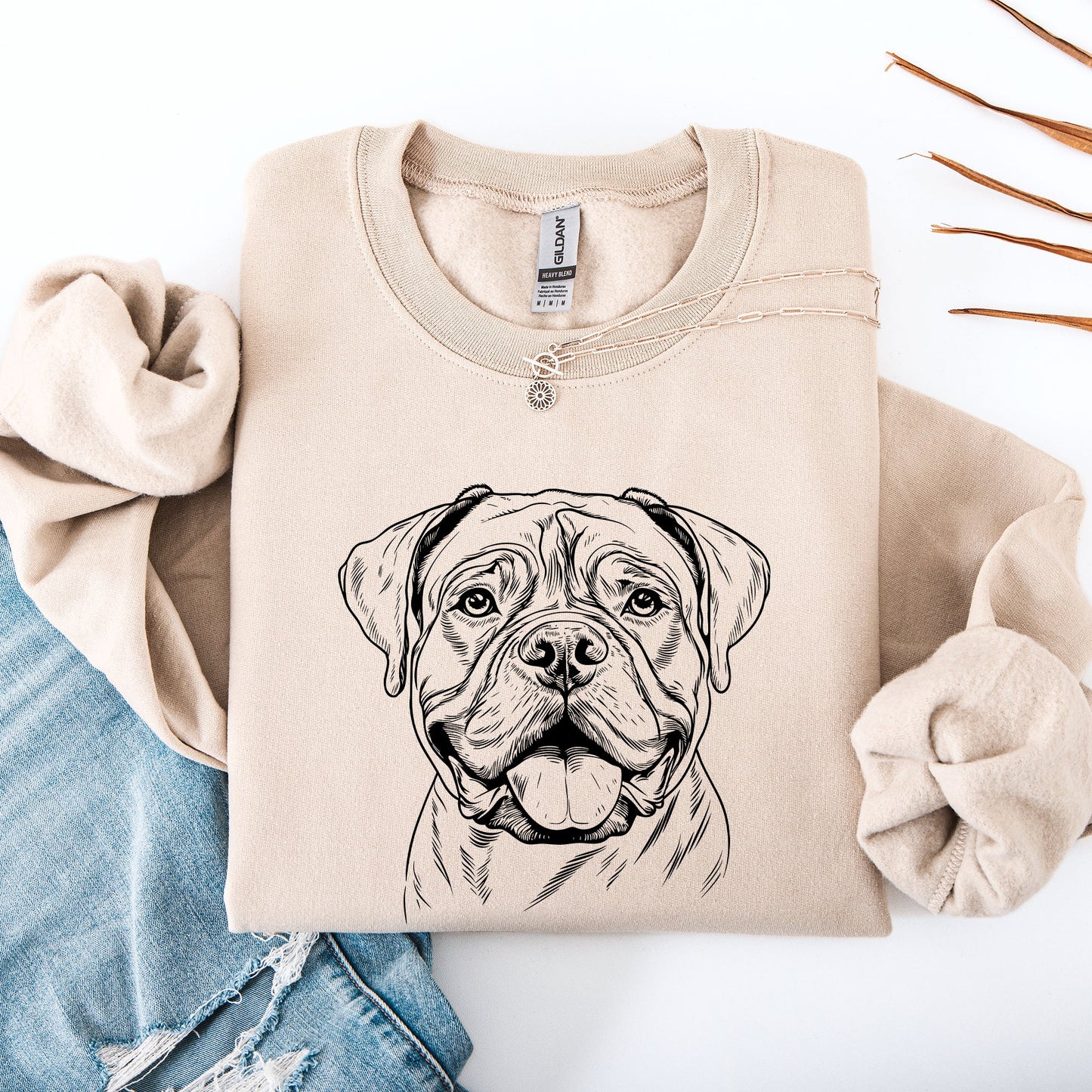 Bull Mastiff, Dog Lover Apparel, Pet, Dog Breed, Cute Sweatshirt