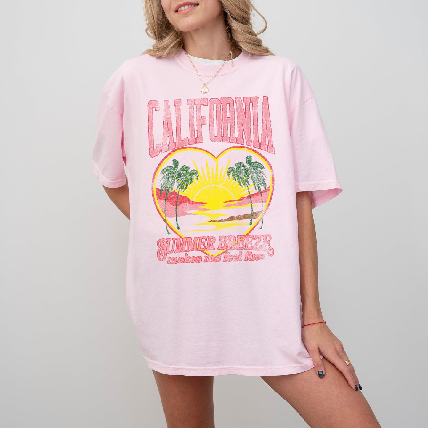 California Summer Breeze, Love, Beach Vibes, Sunset, Hot Girl Summer, Fun In The Sun, Tshirt Comfort Colors T-Shirt