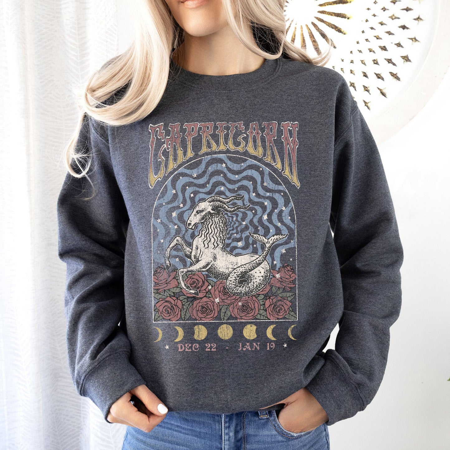 Capricorn Zodiac, Astrology, Horoscope Sweatshirt