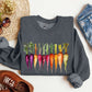 Carrots, Watercolor Vegetables, Gardening Sweatshirt