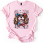 Cavalier King Charles Spaniel Patriotic Dog, USA, America, Pet Lover, 4th of July, Soft Style T-Shirt