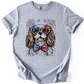 Cavalier King Charles Spaniel Patriotic Dog, USA, America, Pet Lover, 4th of July, Soft Style T-Shirt
