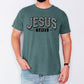 Checkered, Jesus Saves, Christian, Jesus, Gospel, Faith, Saved Tshirt Comfort Colors T-Shirt