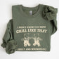 Chill Bears, Meme, Aesthetic, Funny Sweatshirt
