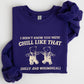 Chill Bears, Meme, Aesthetic, Funny Sweatshirt