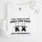 Chill Bears, Meme, Aesthetic, Funny Sweatshirt