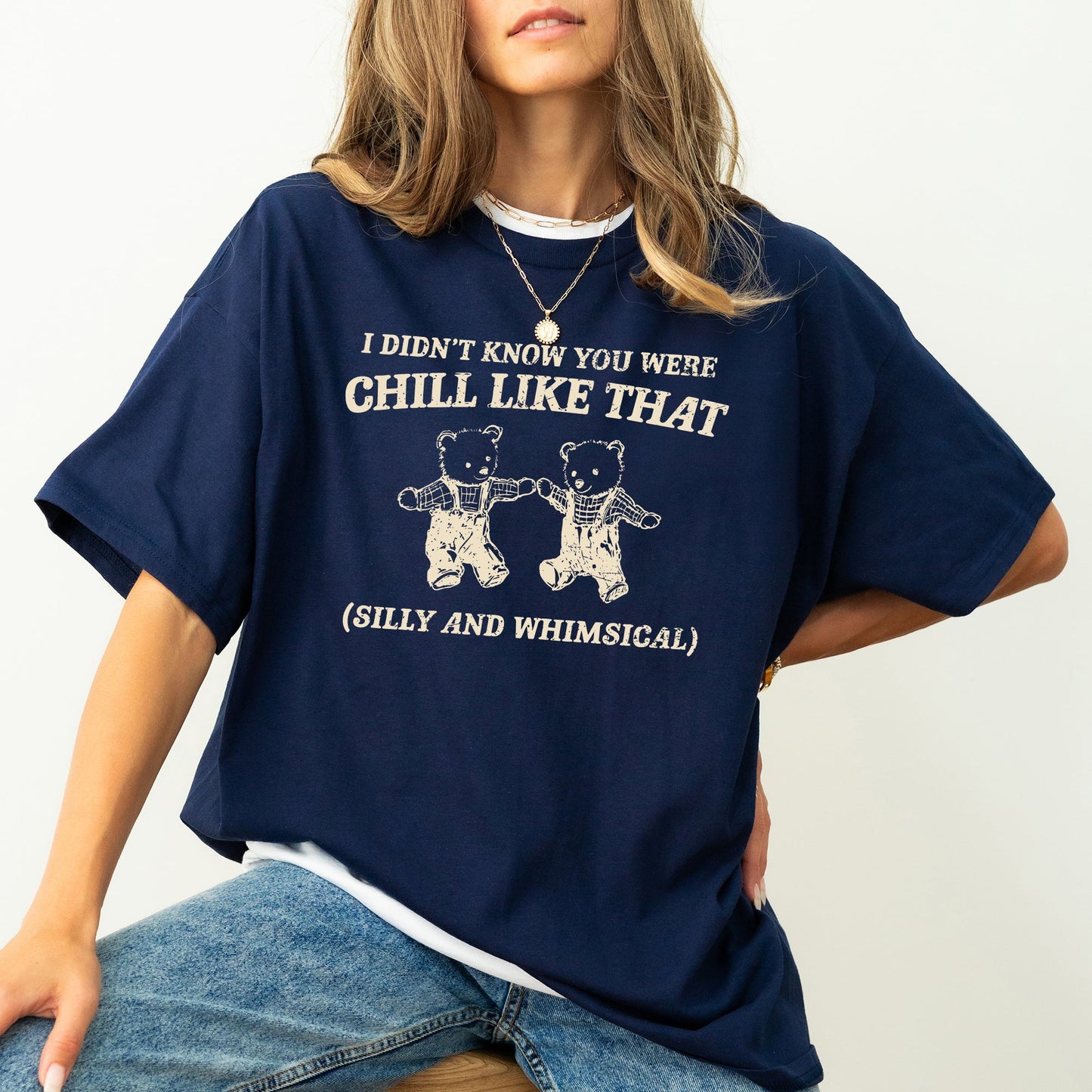 Chill Bears, Meme, Aesthetic, Funny, Comfort Colors Tshirt