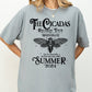 Cicadas Reunion Tour, Summer 2024, Nature Lover, Double Brood, XIII, XIX, Outdoors, Concert Shirt Comfort Colors T-Shirt