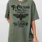 Cicadas Reunion Tour, Summer 2024, Nature Lover, Double Brood, XIII, XIX, Outdoors, Concert Shirt Comfort Colors T-Shirt