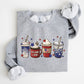 Coffee Lovers, America, Patriotic, 4th of July Sweatshirt
