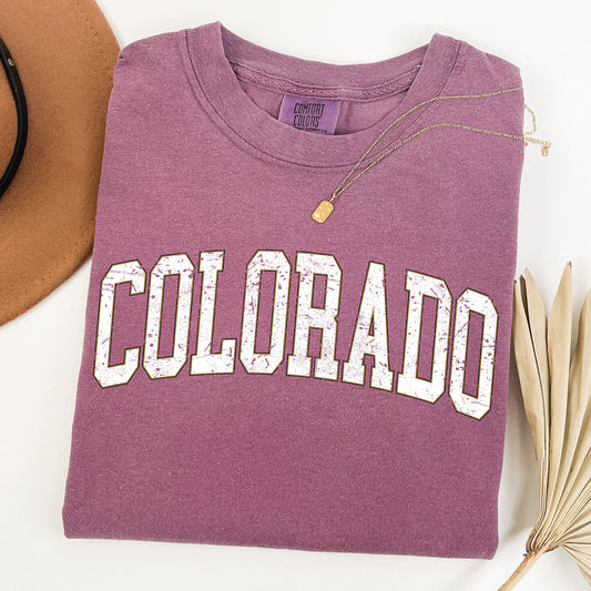 Colorado, Football, Sports, Game Day, Big Game, Touchdown, Tailgate Party, University, College, State Tshirt Comfort Colors T-Shirt