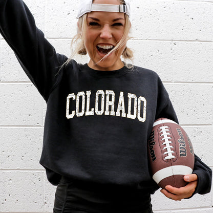 Colorado, Football, Sports, Game Day, Big Game, Touchdown, Tailgate Party, University, College, State Sweatshirt