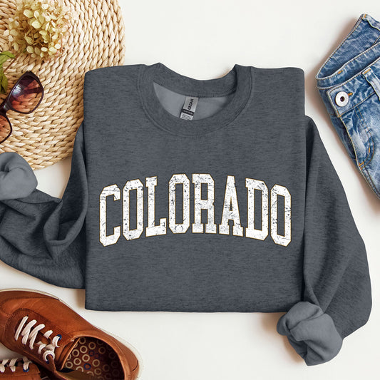 Colorado, Football, Sports, Game Day, Big Game, Touchdown, Tailgate Party, University, College, State Sweatshirt