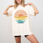 Colorful Beach Sunset, Summer Vibes, California Dreaming, Vacation, Hot Girl Summer, Tshirt Comfort Colors T-Shirt