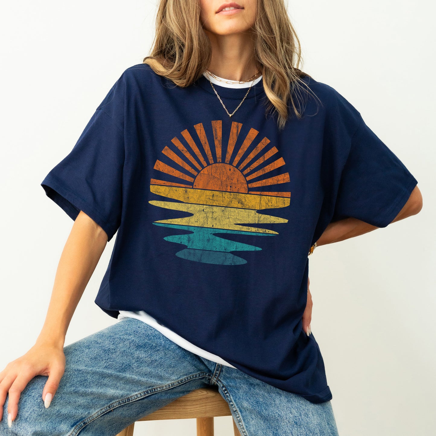 Colorful Beach Sunset, Summer Vibes, California Dreaming, Vacation, Hot Girl Summer, Tshirt Comfort Colors T-Shirt