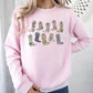 Colorful Cowboy Boots, Western, Cowgirl, Country Sweatshirt