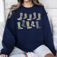 Colorful Cowboy Boots, Western, Cowgirl, Country Sweatshirt