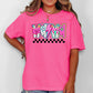 Colorful Mama, Bright, Checkered, Retro Comfort Colors T-Shirt